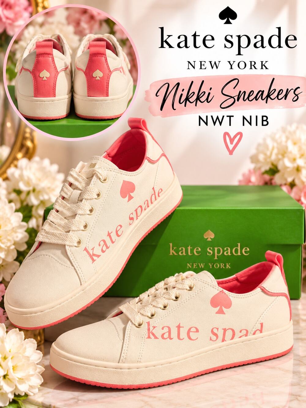 Kate Spade $159 Nikki Sneakers NIB